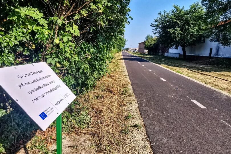 Cyklotrasa Piešťany - Vrbové