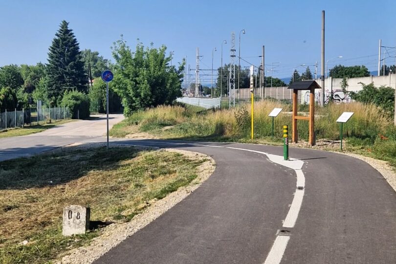 Cyklotrasa Piešťany - Vrbové