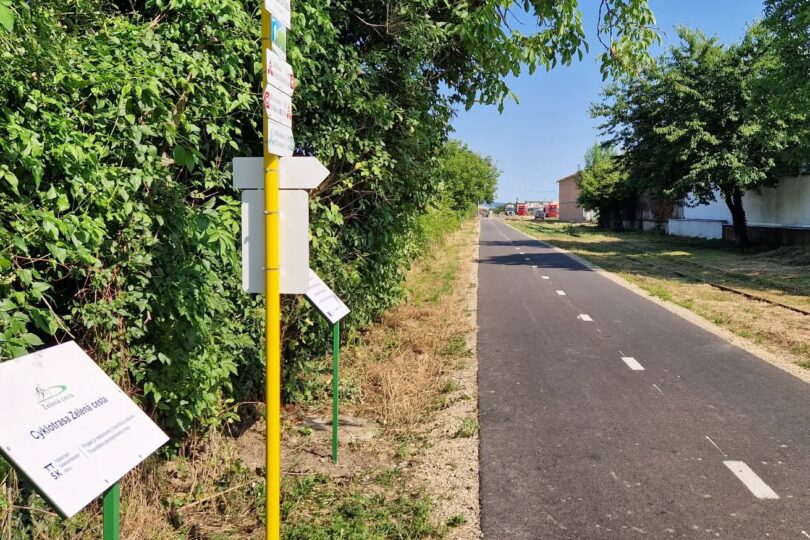 Cyklotrasa Piešťany - Vrbové