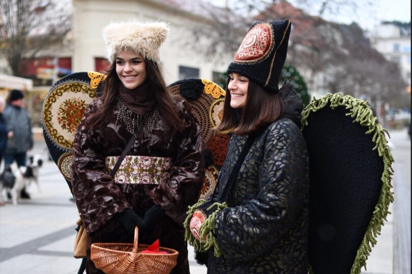 V Piešťanoch môžete pred Vianocami stretnúť živých anjelov