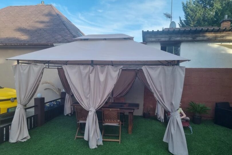 Záhradný pavilón ako základňa na oddych aj malé dobrodružstvá