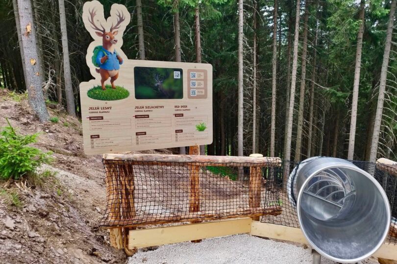 Slide Park Jasná: 7 toboganov a náučný chodník Medveďa Maxa