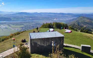 Vrch Straník: Výhľady a paraglajdingový raj nad Žilinou